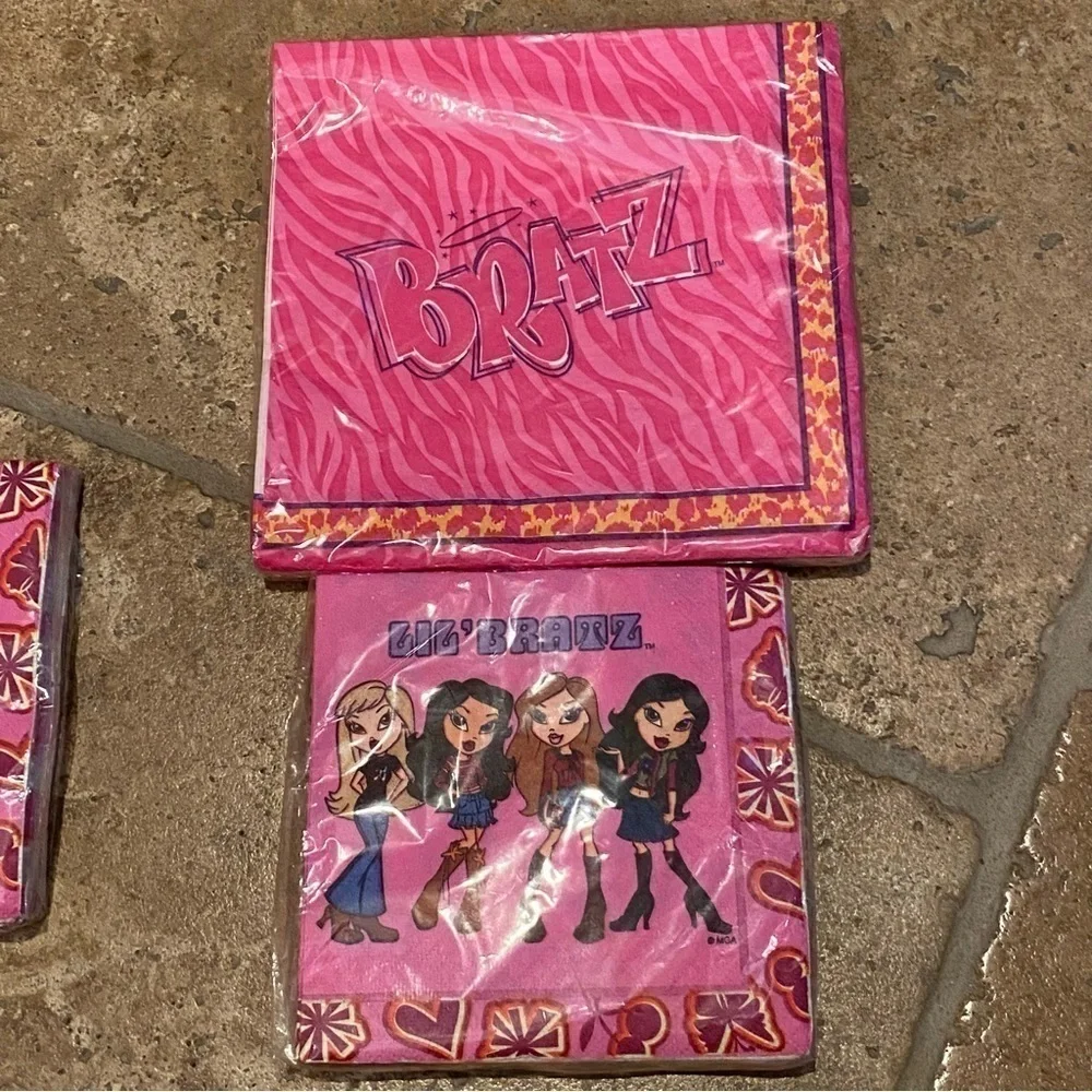 New!! Lot of 5 Lil’ Bratz Party Napkins